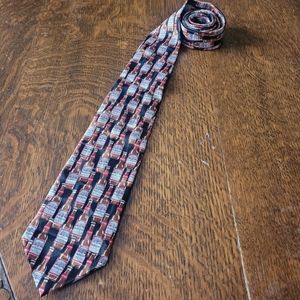 Budweiser Beer Vintage Graphic Neck Tie